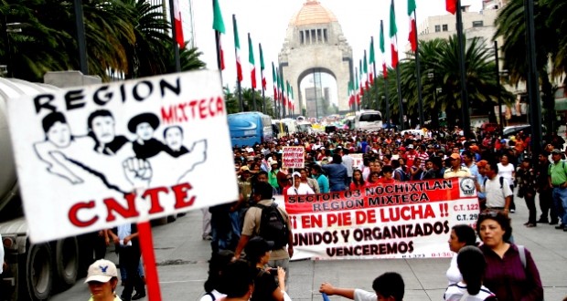 CNTE amenaza con actos “de más presión”. Noticias en tiempo real