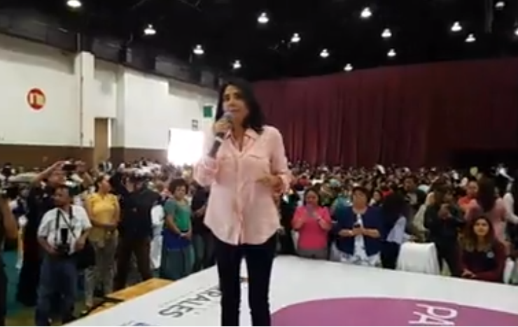 Barrales pide a mujeres no resignarse a la violencia. Noticias en tiempo real