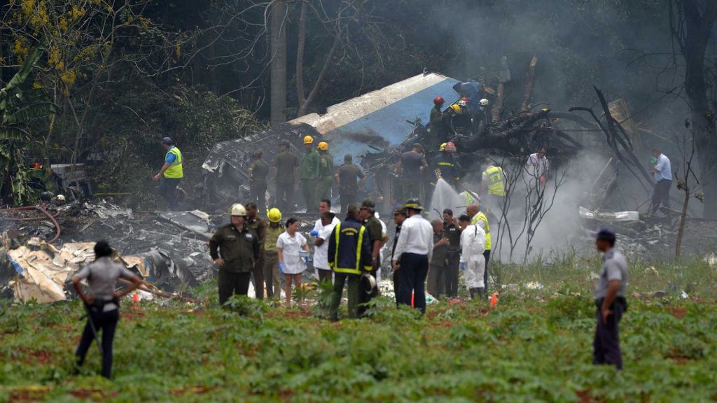 De firma mexicana, avión que cayó en Cuba; 107 muertos. Noticias en tiempo real