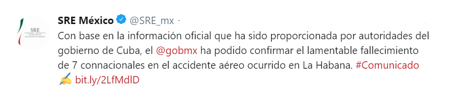 Confirman muerte de siete mexicanos. Noticias en tiempo real