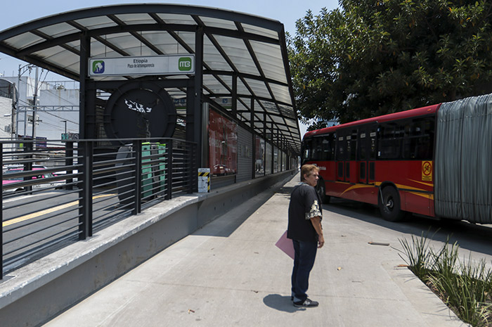 Estación Etiopía del Metrobus: ocho meses cerrada por edificio de 9 pisos dañado. Noticias en tiempo real