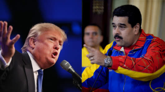 Trump planteó derrocar a Maduro por la vía militar. Noticias en tiempo real