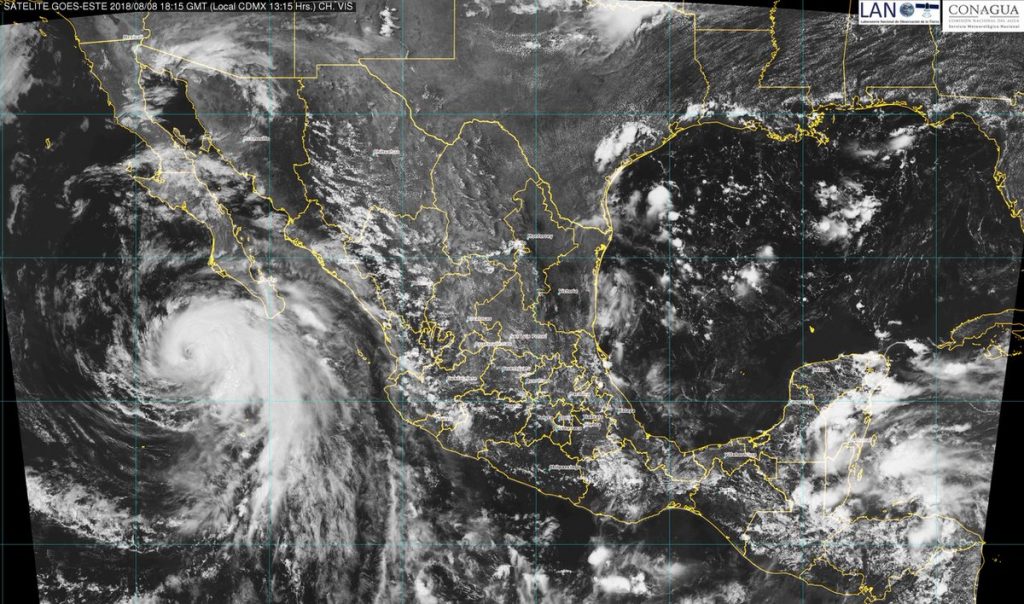 ‘John’ se degrada a huracán categoría 1. Noticias en tiempo real
