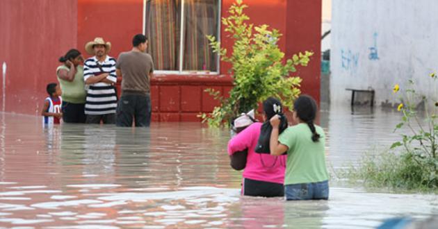 Más de 100 mil damnificados en Coahuila por las intensas lluvias. Noticias en tiempo real