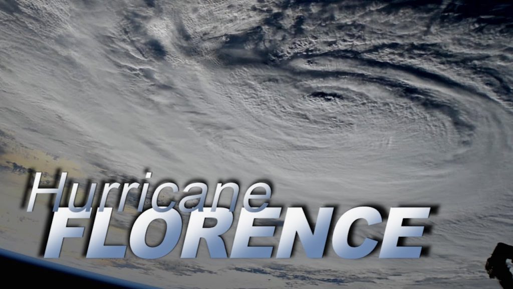 Video del huracán ‘Florence’ desde el espacio. Noticias en tiempo real
