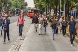 Metrbus L2 _marcha padres