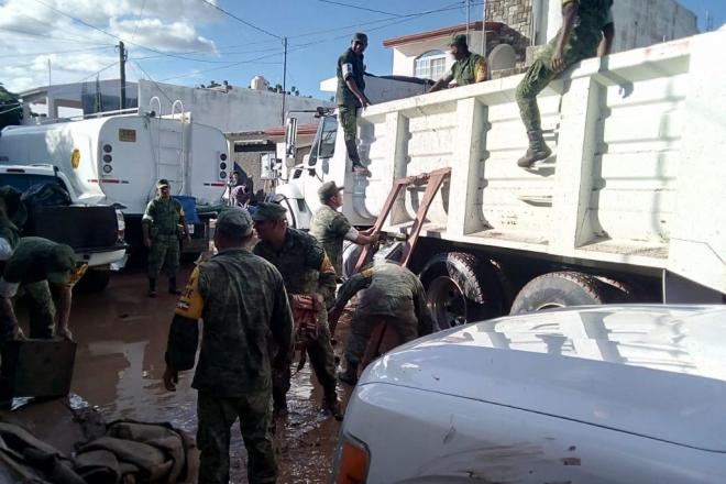 Peña Nieto ordena activar Plan MX por desastre en Sinaloa. Noticias en tiempo real