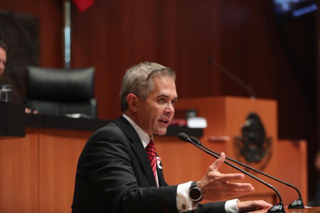 Mancera propone en el Senado endurecer Ley de Extinción de Dominio. Noticias en tiempo real