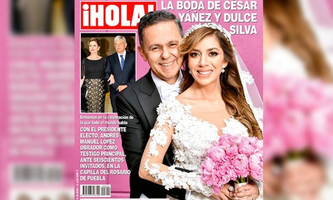 Causa polémica portada de la revista HOLA con la boda de César Yáñez. Noticias en tiempo real