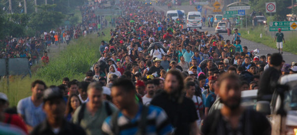 Y LLEGAN MÁS… cruza frontera sur la SEGUNDA CARAVANA. Noticias en tiempo real