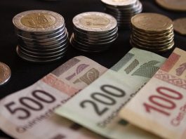 PUEBLA, Pue., 16 enero 2015.- Aspectos de billetes y monedas de diferentes denominaciones otorgadas por el Banco de México. //Francisco Guasco/Agencia Enfoque//