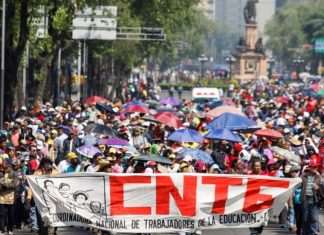 Paro de a CNTE ha representado un costo de +586 MDP para el ERARIO en PAGO de SALARIOS