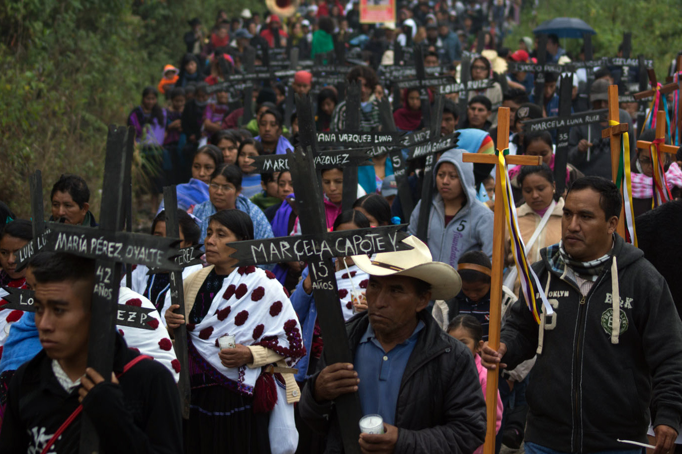 A 24 años de la masacre, en Acteal siguen despojos y violencia: Las Abejas