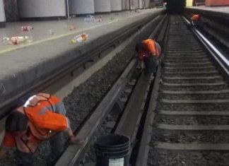 Falta de medidas de protección civil en las OBRAS de remodelación de la L2 del METRO ha provocado varios ACCIDENTES