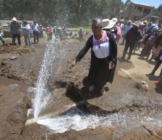 TEXTO ÍNTEGRO: El 58% del AGUA producida en MÉXICO no se FACTURA por Fugas Subterraneas