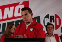 Alejandro MORENO, líder del PRI denuncia al GOBIERNO de MÉXICO ante la ONU