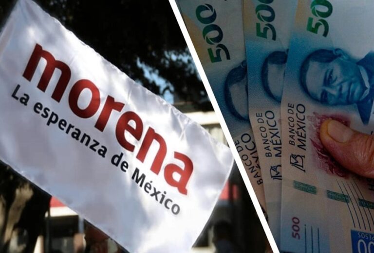 MORENA recibió un PRESUPUESTO de 3,159 MDP este año; un 65% más en comparación con el 2023