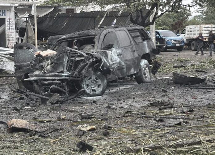 coche bomba-Coahuayana