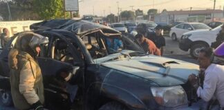 VIDEO: EXPLOTA CAMIONETA mientras circulaba sobre la carretera MÉXICO-PACHUCA; MUERE operador del CDS