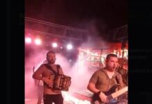VIDEO: HOMBRES ARMADOS irrumpen en CONCIERTO proselitista en AGUARUTO, CULIACÁN