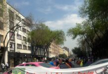 VIDEO: CNTE arranca protestas en CALZADA de TLALPAN rumbo al ESTADIO CDMX