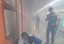 VIDEO: ESTACIÓN ZARAGOZA de la L1 del METRO registra explosión y presencia de HUMO