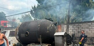 VIDEO: PIPA de GAS EXPLOTA y deja varios LESIONADOS en CUERNAVACA
