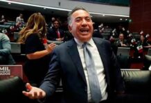 VIDEO: Enrique INZUNZA regresa al SENADO entre respaldo de MORENA